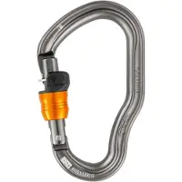 Petzl - Vertigo Wire-Lock - Klettersteig-karabiner grijs