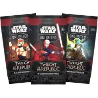Fantasy Flight Games Star Wars Unlimited Twilight of the Republic Booster Pack.