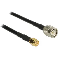 DeLOCK SMA (m) - TNC (m) kabel - CFD200/RF200 - 50 Ohm / zwart - 5 meter