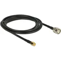 DeLOCK SMA (m) - TNC (m) kabel - CFD200/RF200 - 50 Ohm / zwart - 2,5 meter