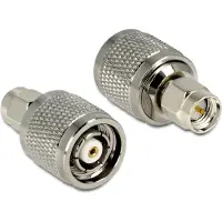 DeLOCK SMA (m) - RP-TNC (m) adapter - 50 Ohm