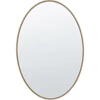 Beliani OUVEA - Wandspiegel - Goud - Hars