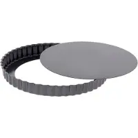 De Buyer Moule à tarte rond cannelé démontable 20cm 4706.20