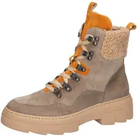 Waldlaufer Veterlaarsjes 'H-Saiga' nude / taupe / donkerbeige / mandarijn