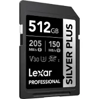 Lexar SD Silver Plus UHS-1 512GB V30
