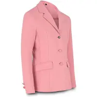 Kentucky Horsewear Horsewear - Wedstrijdjasje Paris – Showjasje meisje – Oudroze – Ademend – Glitters – Maat 130 - Voor Ruiters
