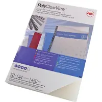 GBC Omslag A4 Polyclearview 450Mic Helder (50)