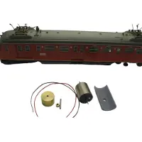 Trix micromotor HTR001F HO motor ombouwset voor 1530-1532 Adler 2202 BR 24 u.a.