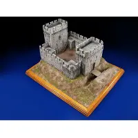 Mini art Aanval op middeleeuws fort