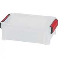 PaperFlow CLIP'N STORE opbergdoos 2,5 l, transparant, met deksel, BPA-vrij, geschikt voor levensmiddelen