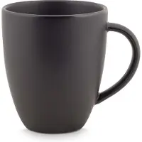 Vtwonen Mok met Oor - Mat Zwart - Porselein - 250ml