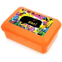 Aptel Lunchbox - Oranje - Cool Print - 750 ml