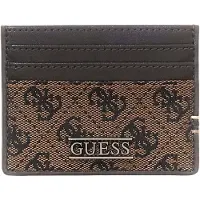 GUESS kaarthouder Boston Card Holder Coffee bruine