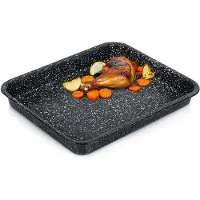 Orion GRANDE Serie - Granieten Braadslee - 4L - 39,5x33,5x4,5 cm - Emaliemetalen Constructie