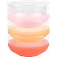 Leopold Vienna Schaaltje Franca Roze 450 ml (Set van 3)