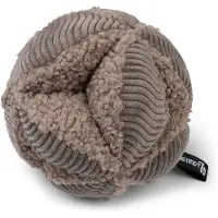 District 70 BOBBY – Snuffelbal voor Honden | Stimuleert Speurgedrag & Mentale Uitdaging – Taupe – Large Ø19 cm
