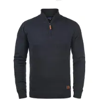 Blend Trui 'Robin' navy / bruin / zilvergrijs