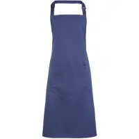 Premier Dames/Dames Kleuren Bipschort Met Zak / Werkkleding (Marineblauw)