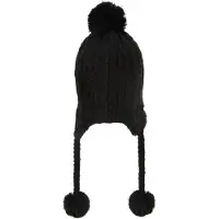 Mountain Warehouse Dames/Dames Sierra Gebreide Thermische Muts (Zwart)