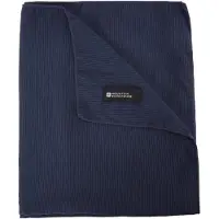 Mountain Warehouse Grote geribbelde handdoek (Marine)