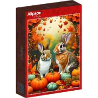 Alipson Puzzle Autumn Bunnies Puzzel (500 stukjes)