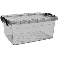 Orion Voedselcontainer met deksel, grijs, 5 liter