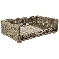 51 Degrees North Rattan Bed