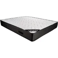 Vente-unique Set 160 x 200 cm bedbodem met opbergruimte, licht naturel + matras met pocketveren met 7 zones en vormgeheugen van 24 cm dik - MERISI van YSMÉE