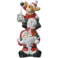 Décoris Figuur magnesium l28b21h57cm rood