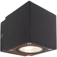 Deko-light Cubodo II Single DG Mini 731029 LED-wandlamp 5 W LED Basaltgrijs