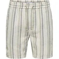 Only & Sons Broek 'ONSTrev' sand / donkergroen / wit