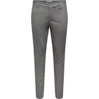 Only & Sons Broek 'ONSMark' grijs gemêleerd