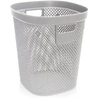 Northio - Prullenbak - 12,5L - Grijs - Bureaustijl