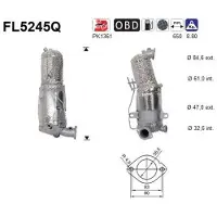 As FL5245Q Roetfilter (DPF)