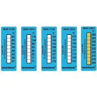 Testo Temperatuurmeetstrip Temperatuurmeetstrip 50 x 18 mm, Metrologie, Blauw