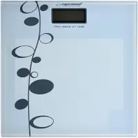 Esperanza EBS005 weegschaal Elektronische weegschaal Rechthoek Wit