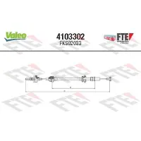 Valeo 4103302 Koppelingskabel