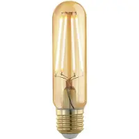 Eglo Ledfilamentlamp T32 - Amber - D3,2cm - Warm Wit - E27 - 4w