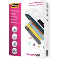 Fellowes Inbindruggen A4 28 mm 240 Kunststof Zwart 50 Stuks
