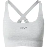 ICANIWILL Sport bh donkergrijs / grijs gemêleerd