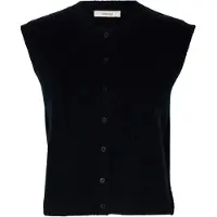 Selected Gebreide bodywarmer 'SLFLulu' saffier