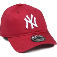 New Era Pet '9TWENTY League Essentials New York Yankees Cap' donkerrood