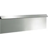 vidaXL Slakkenhekje 16 st 100 x 3,5 x 25 cm Gegalvaniseerd staal