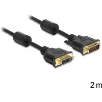 DeLOCK - DVI-D Beeldscherm Verlengkabel - zwart - 2 meter
