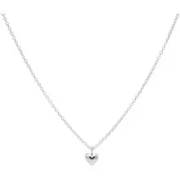 Karma Ketting 3D Heart Zilver