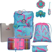 DERDIEDAS ErgoFlex Easy Schooltas set grijs