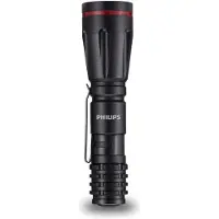 Philips Zaklamp - SFL1001P/10 - LED-zaklamp - Incl. 2 AA-Batterijen - 160 lumen - Zwart - IPX4 Waterdicht - Draagbare Lamp