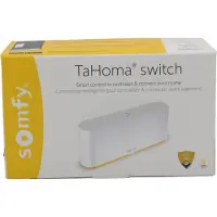 Somfy TaHoma Switch - smart home hub - Zigbee, io-home control & RTS - Google Home, Alexa & Apple HomeKit - slimme schakelaar voor rolluiken, zonwering, raamdecoratie & verlichting