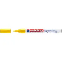 Edding 751 lakmarker - glans - 1 tot 2 mm - geel