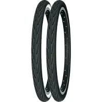 Michelin City'J Clincher Tyre 22x1 3/8", zwart 37-490 | 550A 2023 Banden kinderfietsen & aanhangers